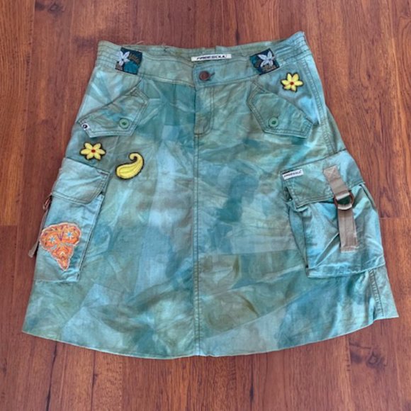 FREESOUL fancy cargo skirt embellishments Size Medium - Picture 1 of 7